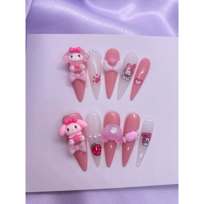 VG16 nail thiết kế dễ thương