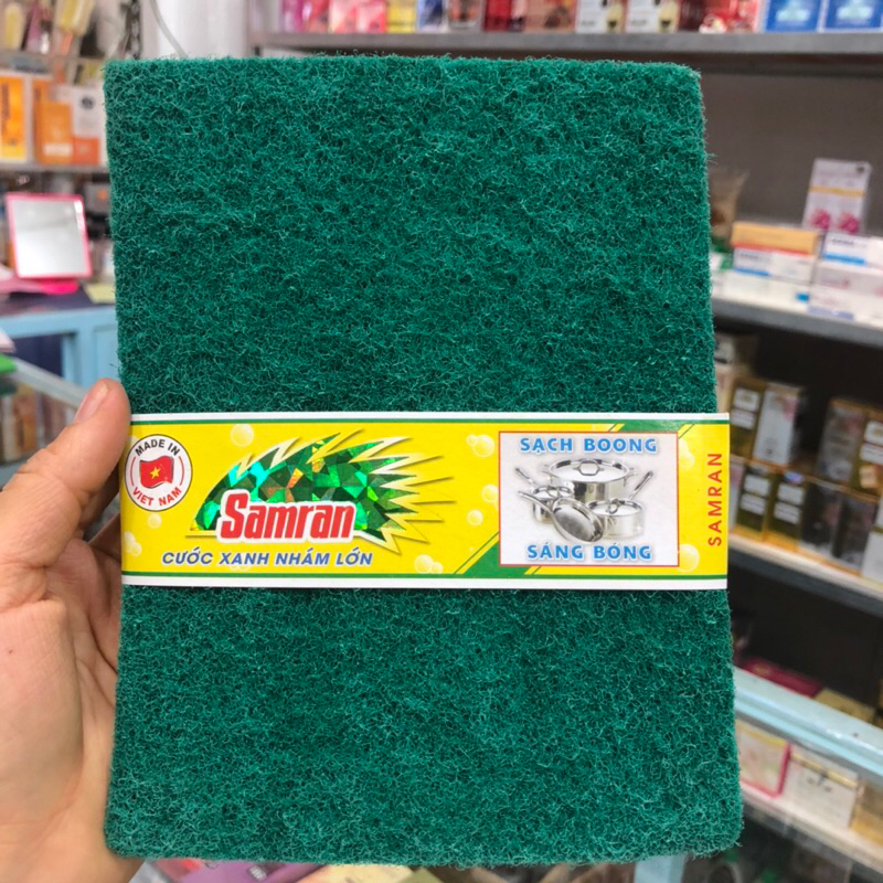 Cước rửa chén xanh nhám Samran