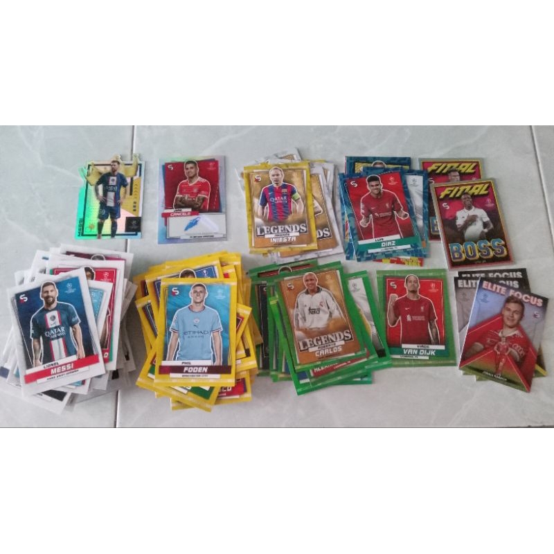 Thẻ cầu thủ bóng đá Super Star 22/23