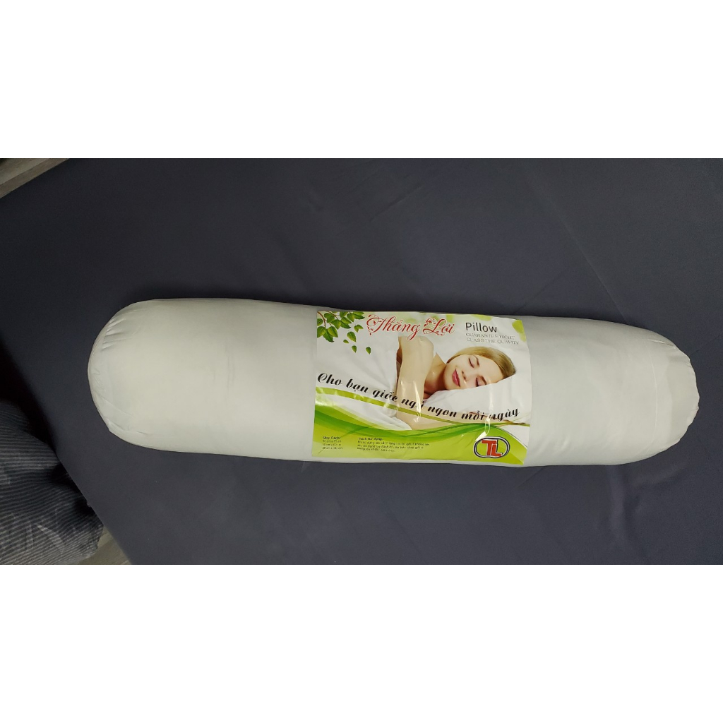 Gối ôm gòn Huỳnh Liên Bedsheets êm ái cao cấp 35x95cm