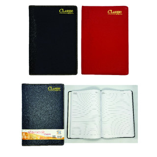 LINOTE Sổ da bìa mềm CLASSIC K8 200-300 trang, 16,5x24cm dòng kẻ ngang
