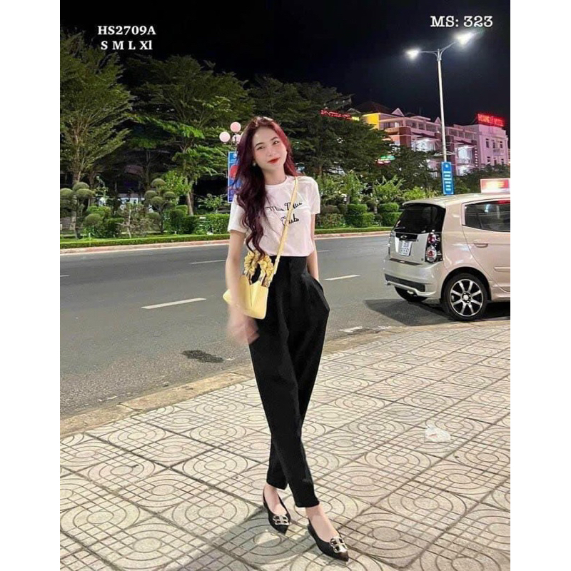 quần tây bagy lưng cao 2 nút bigsize 55-90kg QUỲNH NHƯ BIGSIZE
