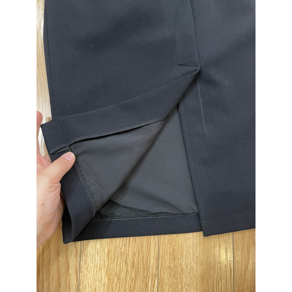 Chân Váy Bút Chì Xẻ Sau 2 lớp lót full màu full size dáng dài 70cm