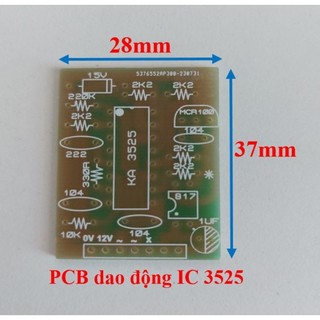 PCB mạch 12 Fet kèm dao động