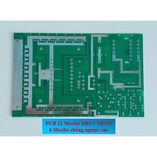 PCB mạch 12 Fet kèm dao động