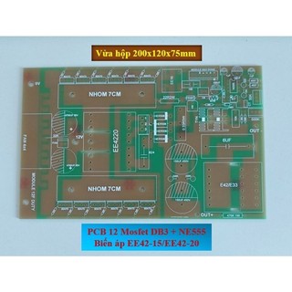 PCB mạch 12 Fet kèm dao động