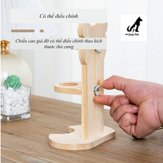 Đế bình nước gỗ cho Hamster (ko kèm bình)