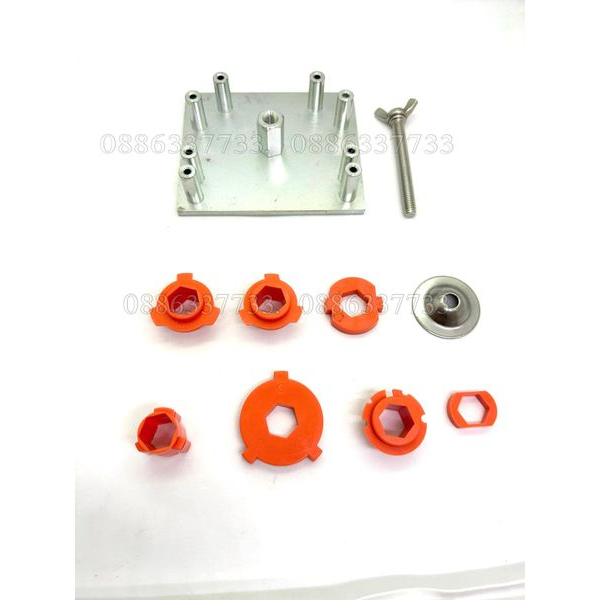 Bộ định vị khoan chóa bắt đèn bi độ xe dành cho ô tô và xe máy