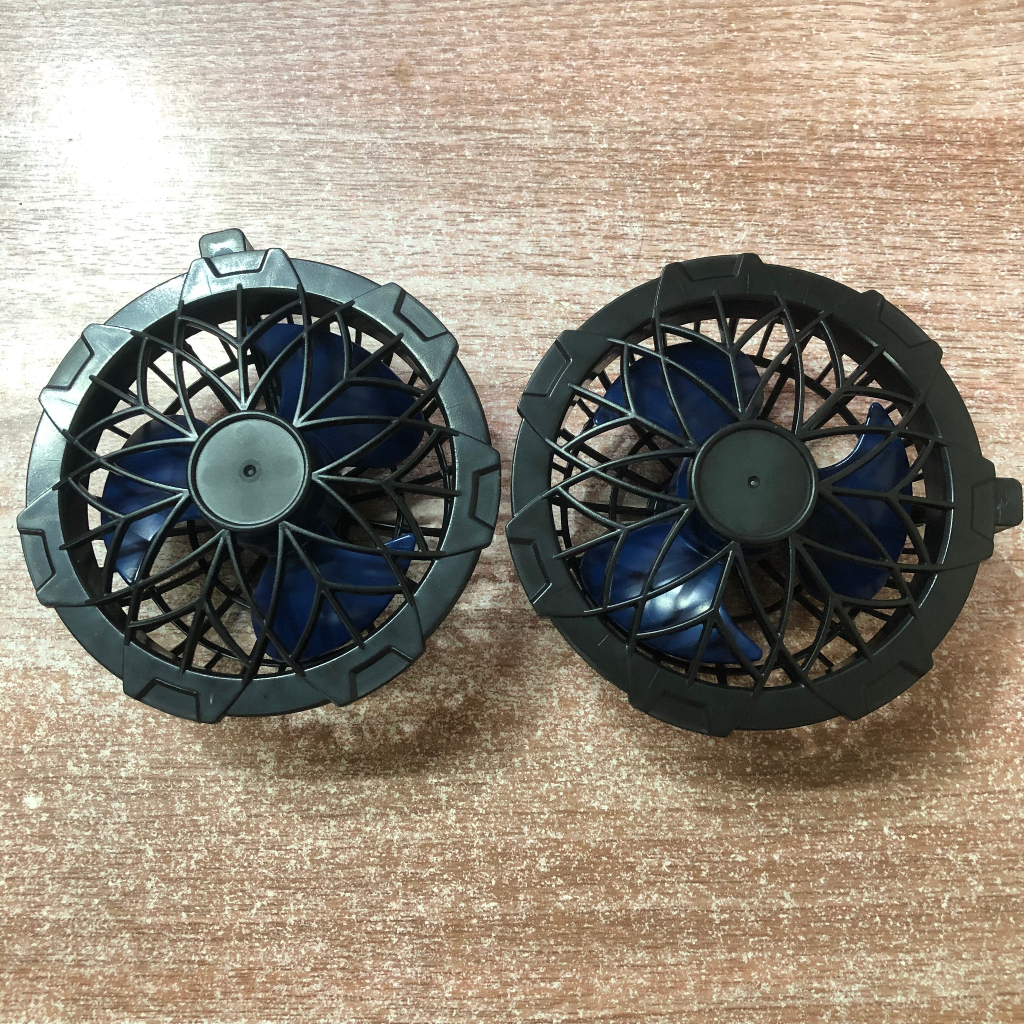 Đôi quạt áo điều hoà 12v, quạt 3 cánh