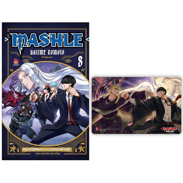 Truyện - MASHLE - Tập 8: Mash Burnedead Và 4 Lưỡi Đao Kim Cương