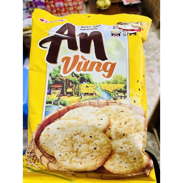 Bánh Gạo Nướng An Của Orion Gói 112g Vị Tự Nhiên, Tảo Biển, Vừng, Khoai tây phô mai