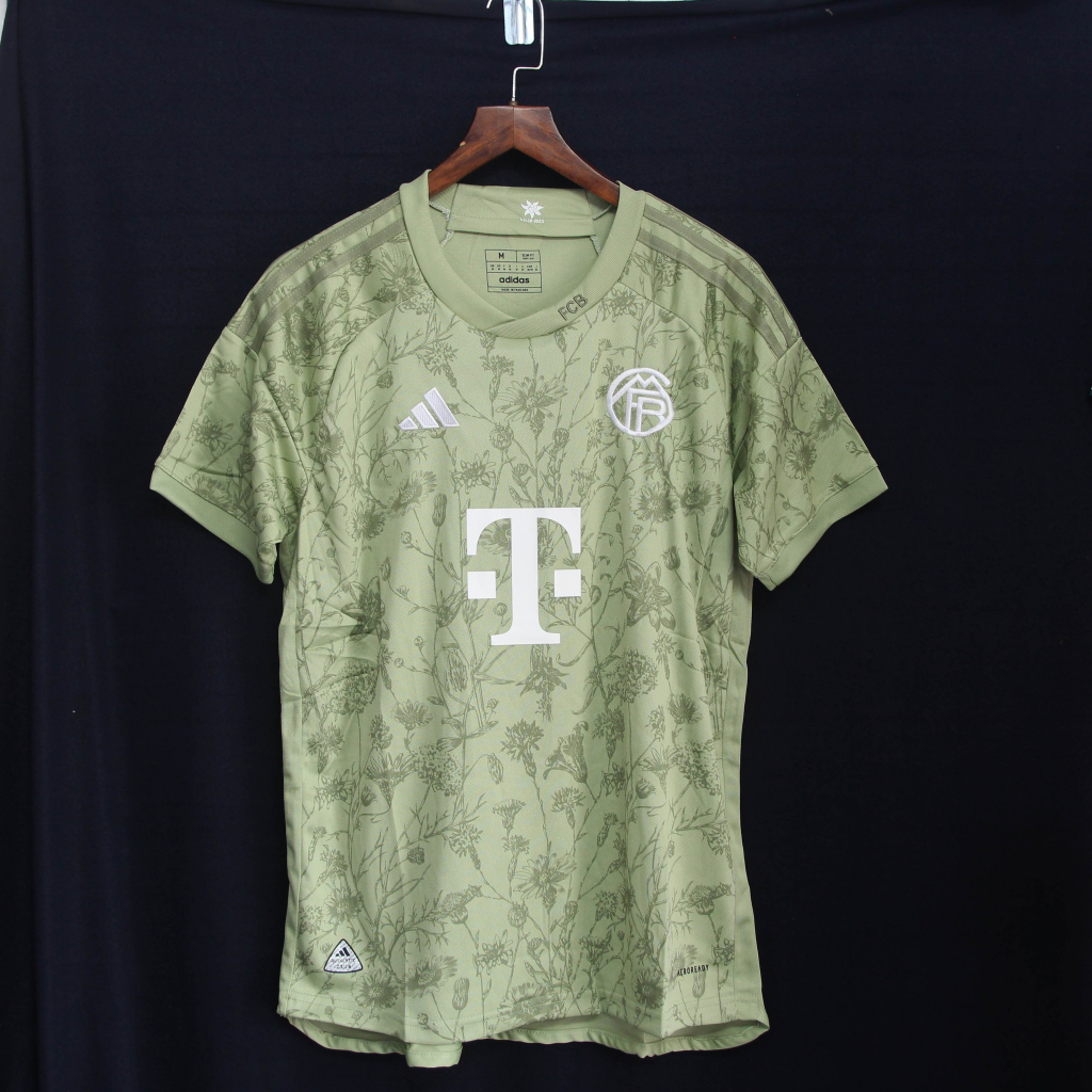 BỘ Bayern Munich sân khách 3rd kit 2023/ 24 - MÀU XANH NHẠT