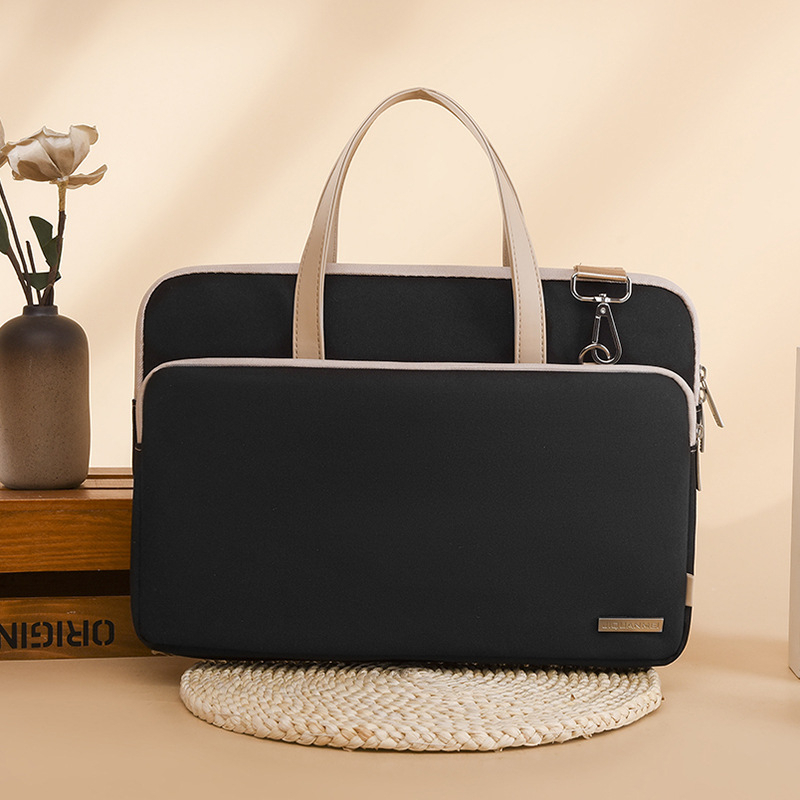 Túi đựng laptop, cặp đựng laptop thời trang Jiquanmei có dây đeo -Oz243