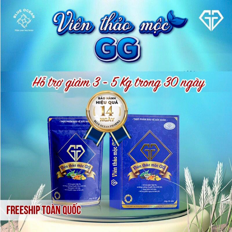 Viên Thảo Mộc GG Gorgeous Gain Phân Giải Mỡ,Hỗ Trợ Kiểm Soát Cân Nặng An Toàn Hiệu quả với cả Người Thừa Cân Lâu Năm