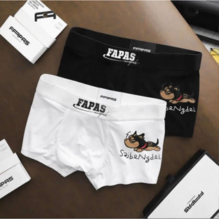 [ Hàng Loại 1 ] Combo quần lót nam Fapas con gấu, quần sịp đùi nam boxer cao cấp chất liệu thun lạnh