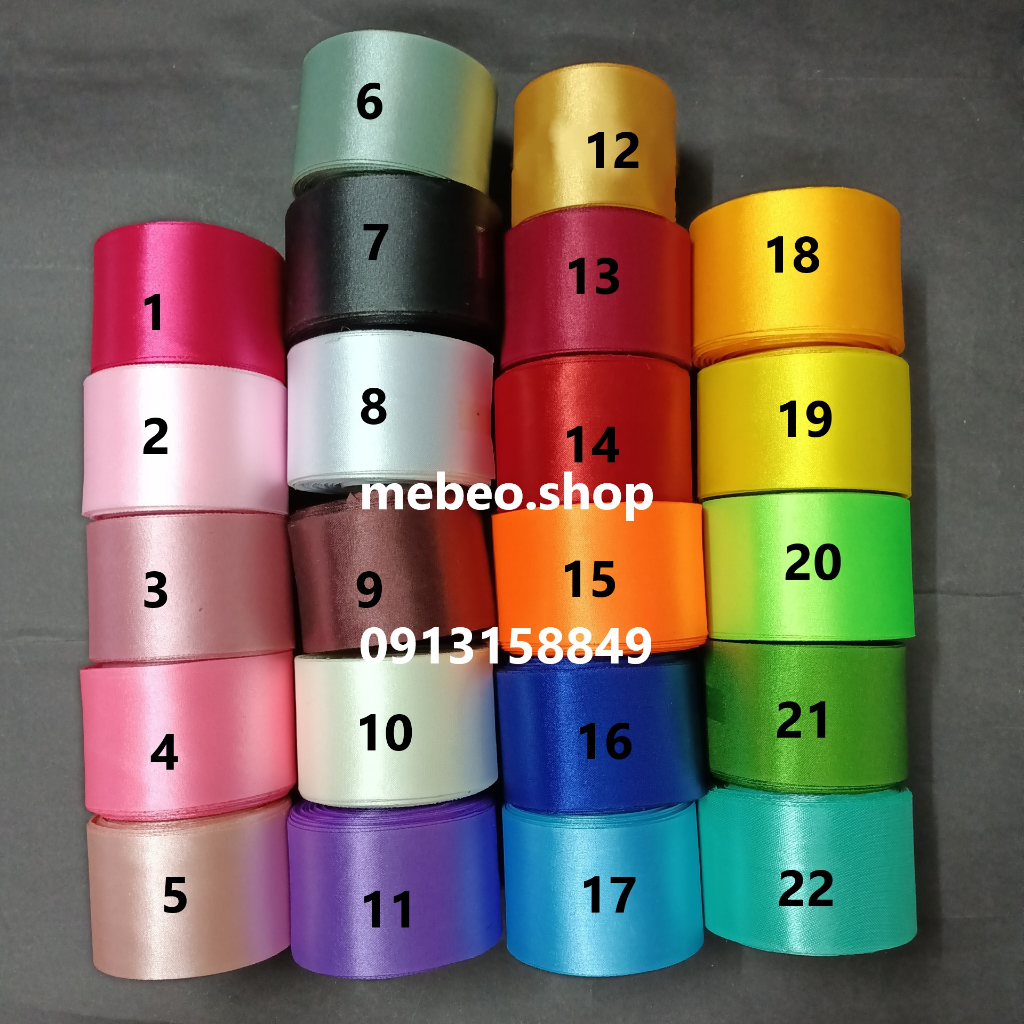 Ruy băng lụa Việt Nam 5cm