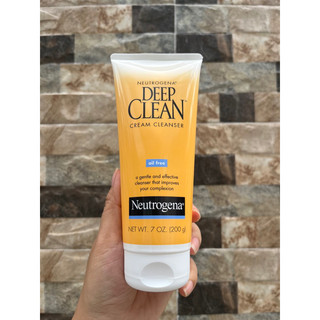 [Bill Mỹ] Sữa rửa mặt hỗ trợ giảm mụn Neutrogena Deep Clean Cream Cleanser 200gram