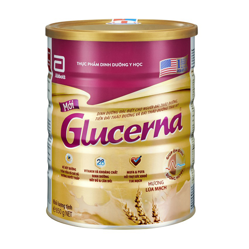 Sữa Glucerna  400g và 850g Abbott date 2025