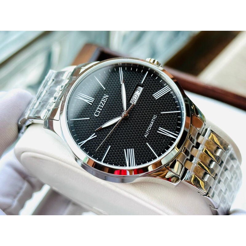 Đồng hồ nam dây thép Citizen Automatic NH8350 59E
