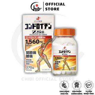 Viên uống hỗ trợ xương khớp Chondroitin ZS nhện Nhật Bản chính hãng - Hộp 270 viên