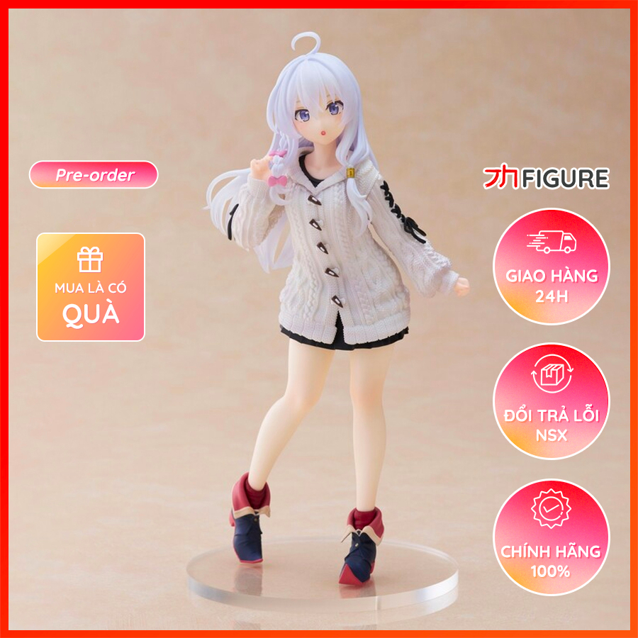 Mô Hình Elaina, Majo no Tabitabi, Knit Sweater Ver. - Coreful Figure - (Taito) Figure Chính Hãng
