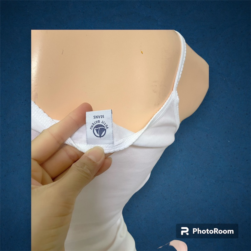 Áo hai dây Petit bateau 100% cotton xuất dư