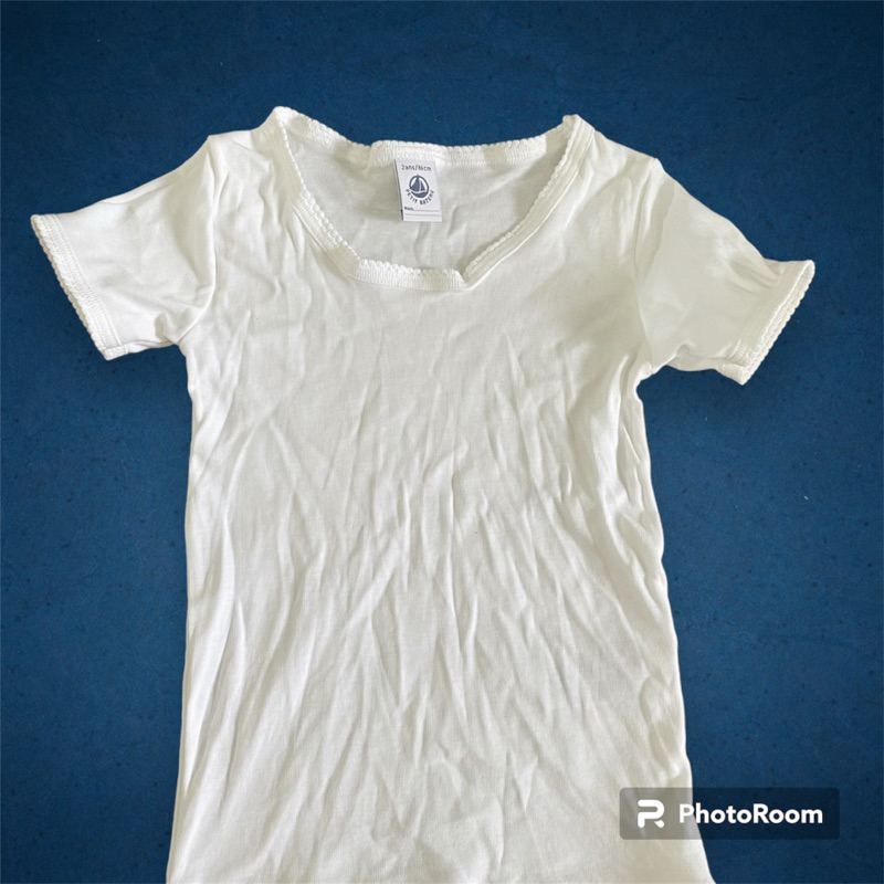 Áo hai dây Petit bateau 100% cotton xuất dư