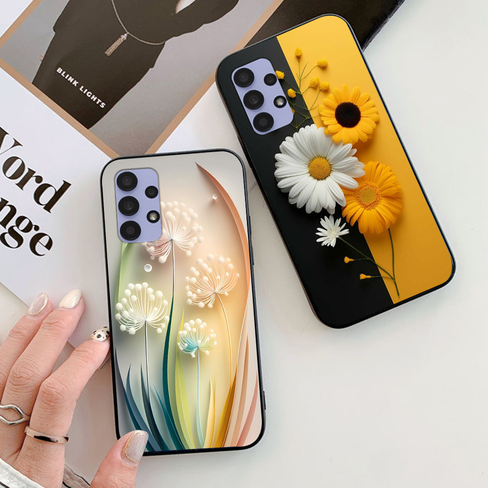Ốp lưng Samsung a32 / ss a52 / ss a72 in hình hoa nữ sang chảnh