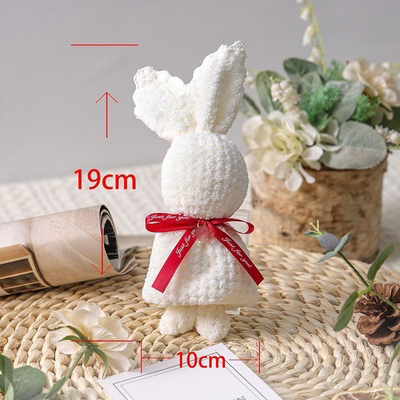Khăn tay hình thỏ trang trí decor hộp quà tặng tặng bạn trai bạn gái 10xtimes