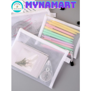 Túi Bút Trong Suốt Kiểu Dáng Đơn Giản - Văn Phòng Phẩm Sáng Tạo