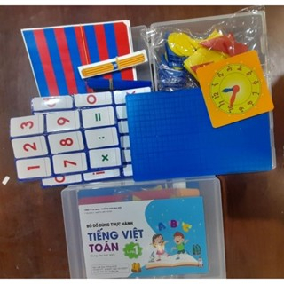Bộ Thực Hành Toán và Tiếng Việt lớp1  mới .