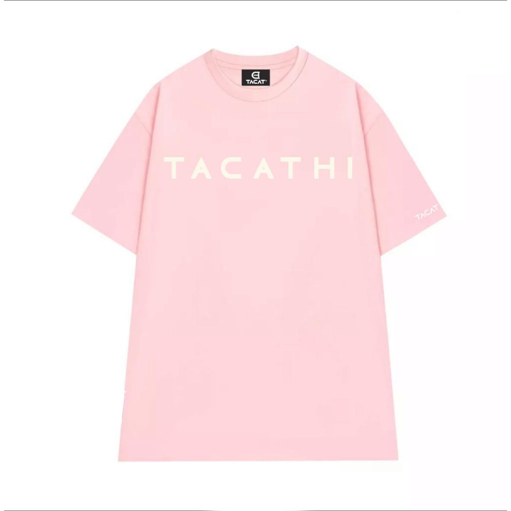 Áo thun trơn -X1- in TACAT HI Áo phông unisex 100% cotton 2 chiều LocalBrand