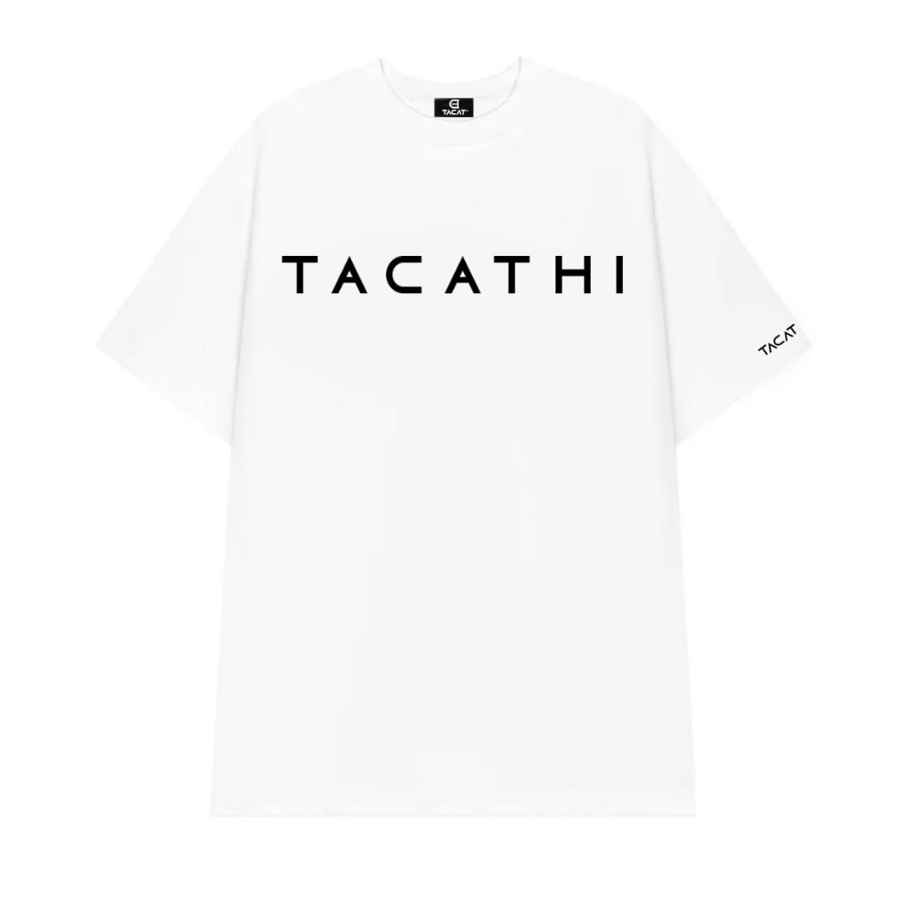 Áo thun trơn -X1- in TACAT HI Áo phông unisex 100% cotton 2 chiều LocalBrand