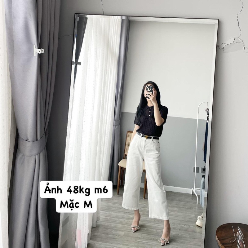 QUẦN JEAN TRẮNG LỬNG - 3XL