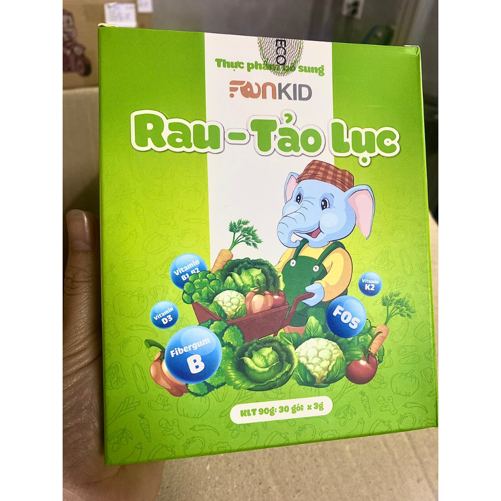 Tinh chất rau tảo lục Faneco - trẻ táo bón