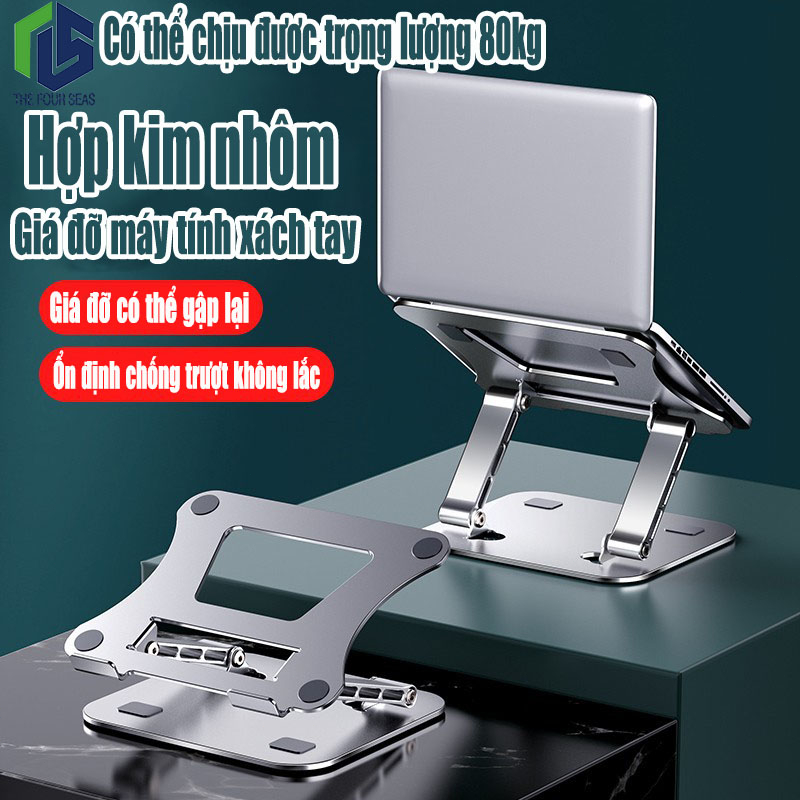 Đế Laptop MacBook Stand Tương Thích Với Laptop Từ 10 Đến 15.6 Inch Chịu Được Trọng Lượng 80kg Phụ Kiện Máy Tính