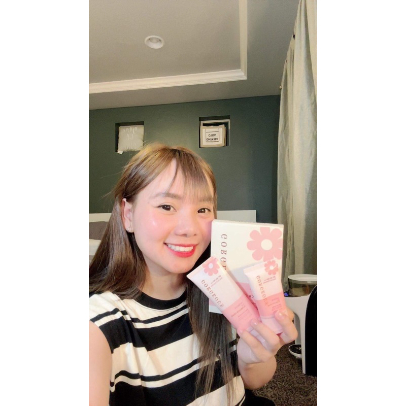 Bộ Kem Chống Nắng Gorgeous Múi Xù 150g Trắng Da, Nâng Tone, Chống Nước Lâu Trôi Spf 50+++
