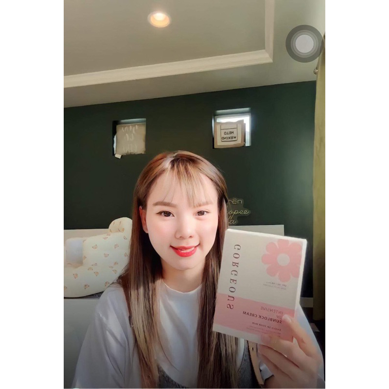 Bộ Kem Chống Nắng Gorgeous Múi Xù 150g Trắng Da, Nâng Tone, Chống Nước Lâu Trôi Spf 50+++