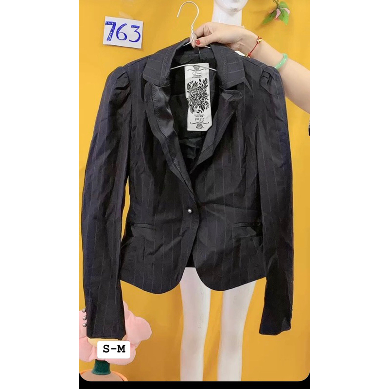 áo khoác vest sọc size S-M.S763
