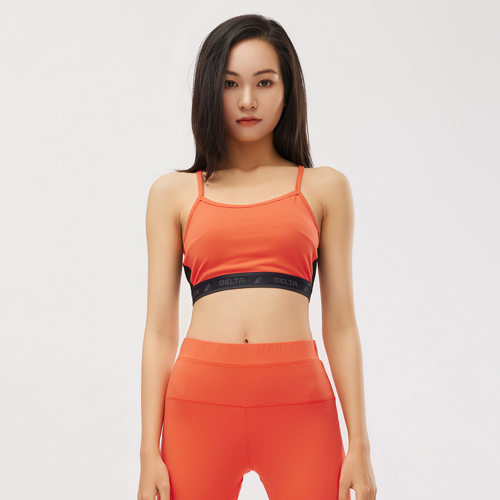 Áo Bra Thể Thao DELTA  BR005W1 Dây Mảnh Phối Lưới