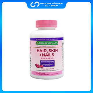 Viên uống đẹp da móng tóc Hair Skin Nails Nature Bounty