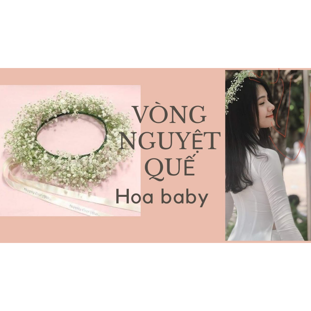 Vòng nguyệt quế, vòng đội đầu cỏ baby chụp hình kỉ yếu, Sinh nhật