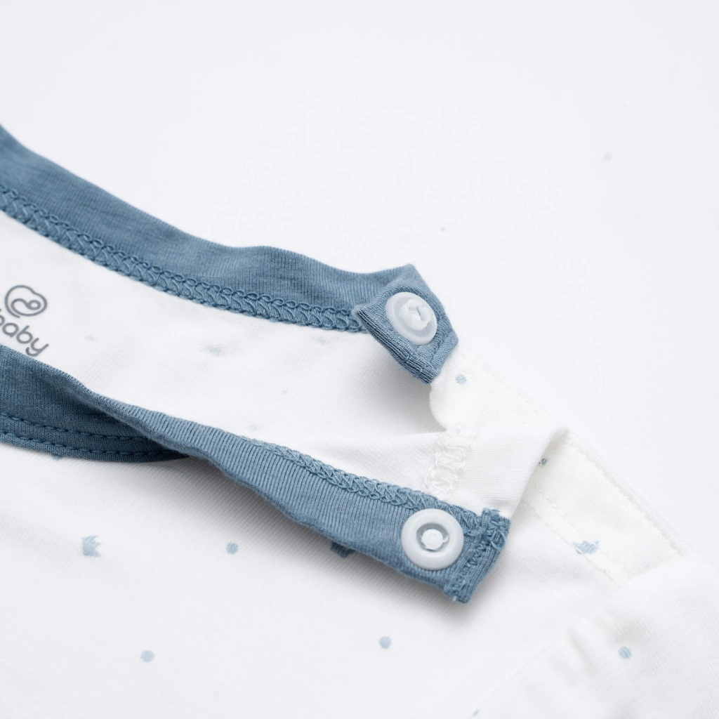 Bộ cộc tay cúc vai cotton mềm BU Glory 2023