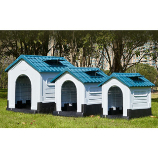 Chuồng Nhựa Nhà Châu Âu Dành Cho Thú Cưng Chó Mèo Có 3 Size Cho Pet Từ 15kg,30kg và 40kg