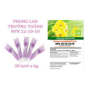 Phân tan chậm rynan 210 dùng cho cây trưởng thành - tan chậm 4 tháng
