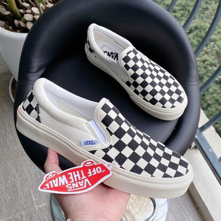 Giày Vans vault caro lười hàng 1:1  chất lượng [ full box + free ship ]