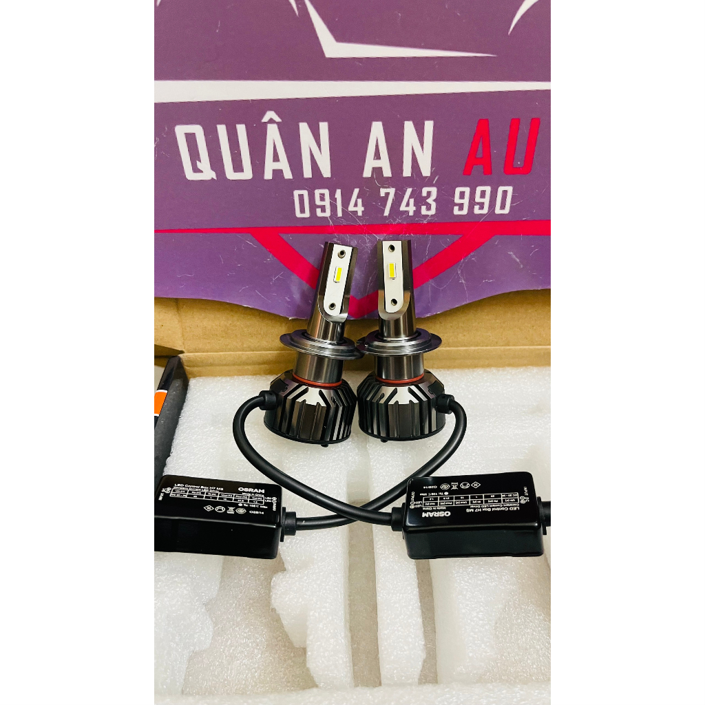OSRAM Đèn pha LED cổ điển HL H4, H7 24V P43t Đèn pha xe tải 28W 5700K Siêu sáng Đèn sương mù màu trắng mát