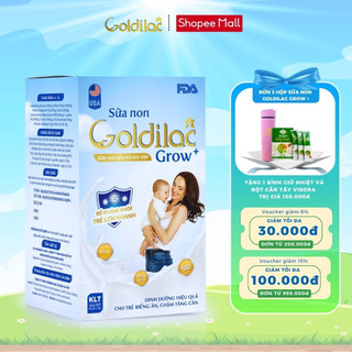 Chính Hãng Sữa non Goldilac Grow+, 28 gói 280g, sữa tăng cân, tăng sức đề kháng cho bé