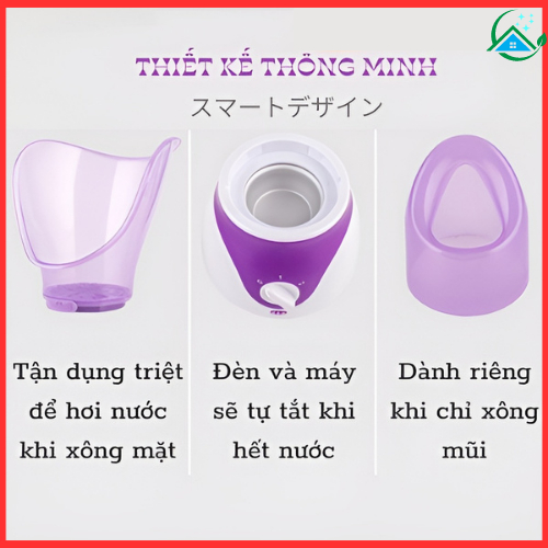 Máy xông mặt thảo dược đa năng SOP MEDIA chính hãng xông mũi họng hiểu quả làm đẹp da