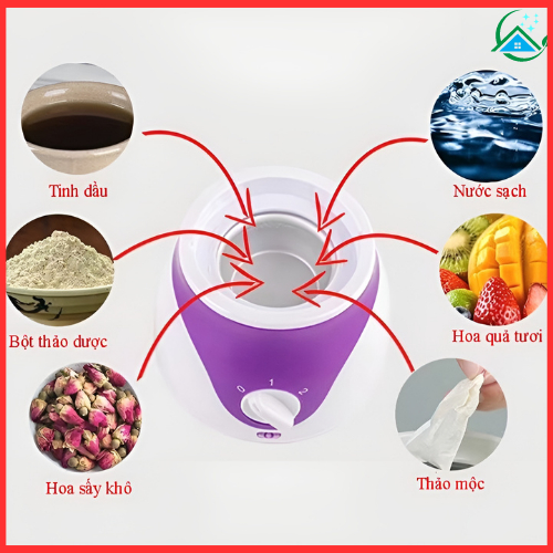 Máy xông mặt thảo dược đa năng SOP MEDIA chính hãng xông mũi họng hiểu quả làm đẹp da